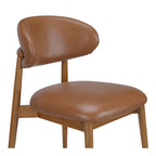 Ellie Dining Chair Brown Leather