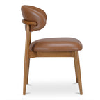 Ellie Dining Chair Brown Leather