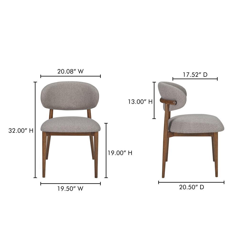 Ellie Dining Chair Light Brown