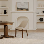 Edward Dining Chair Heather Beige