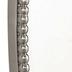 Sherise Brushed Nickel Oval Mirror