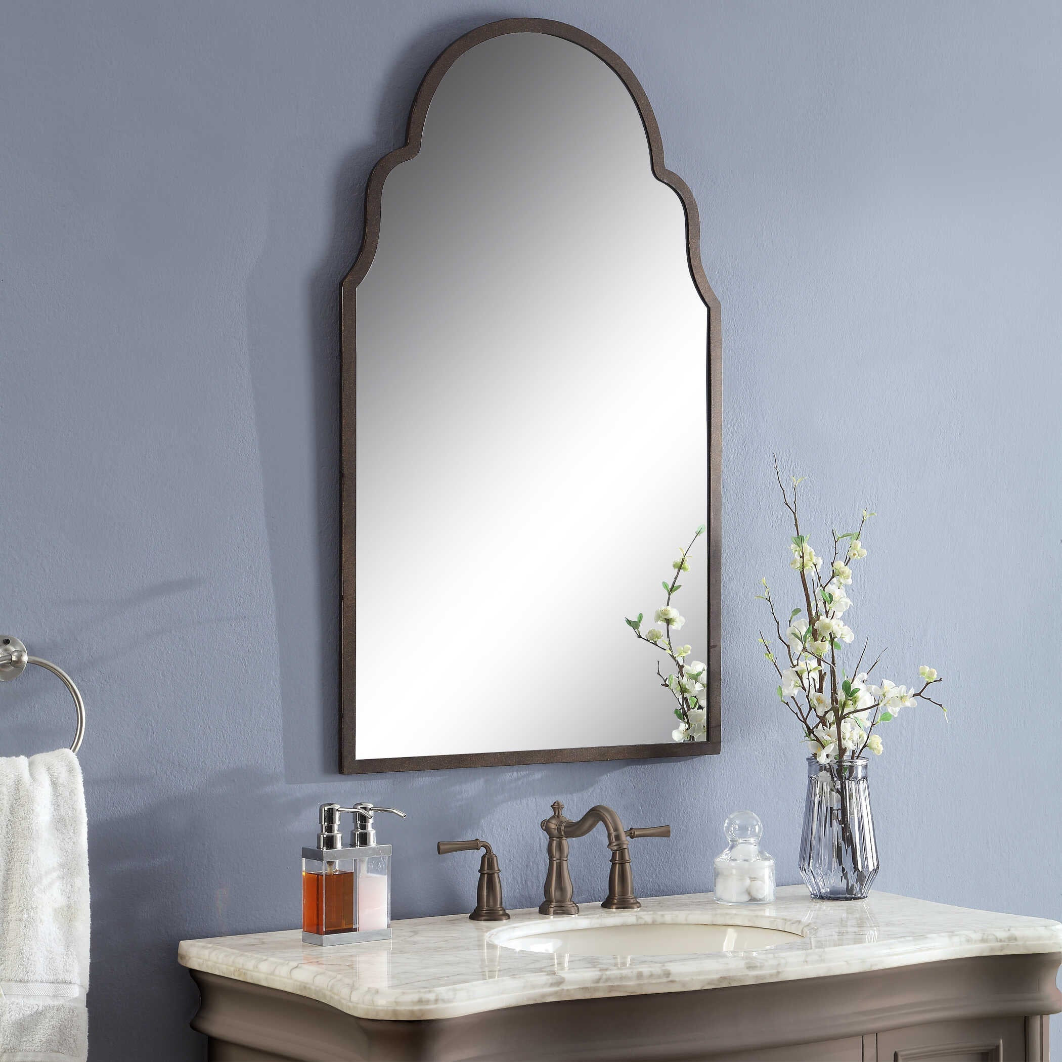 Brayden Arch Metal Mirror