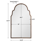Brayden Arch Metal Mirror