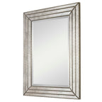 Seymour Antique Silver Mirror