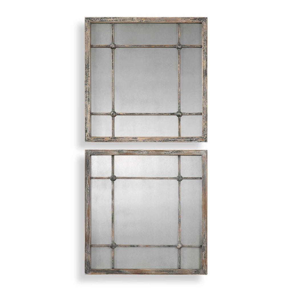 Saragano Square Mirrors Set/2