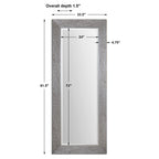 Amadeus Large Silver Mirror