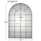 Barwell Arch Window Mirror