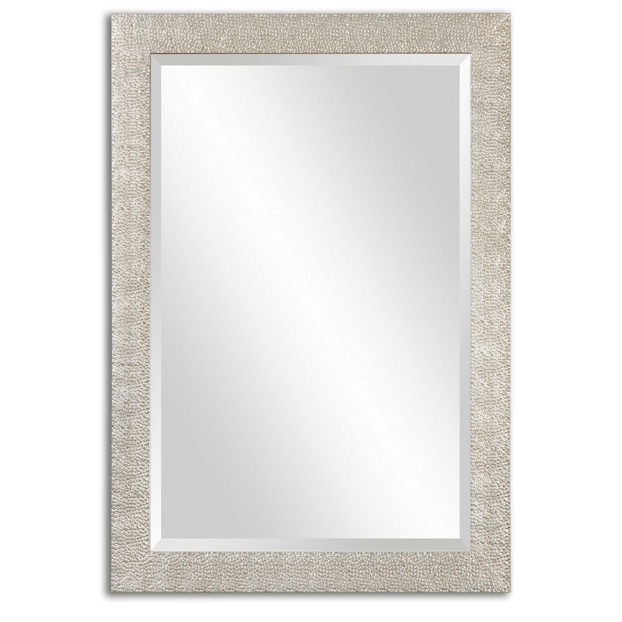 Porcius Antiqued Silver Mirror