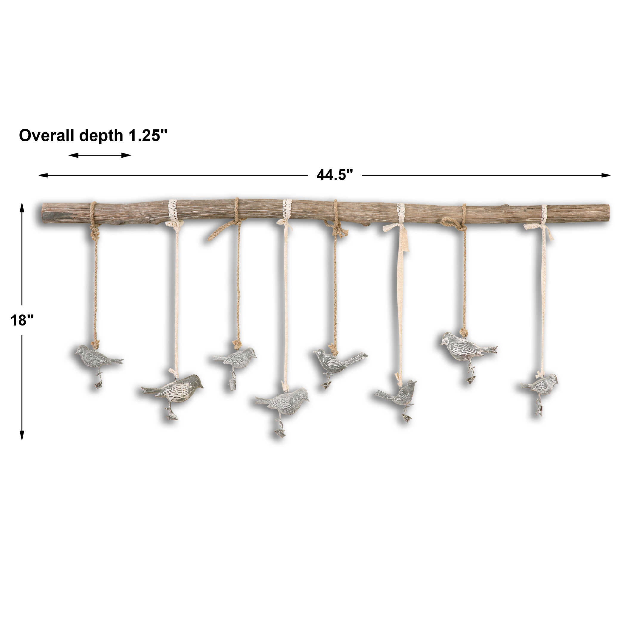 Birds On A Branch Wall Art