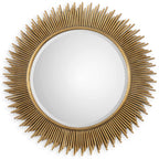 Marlo Round Gold Mirror