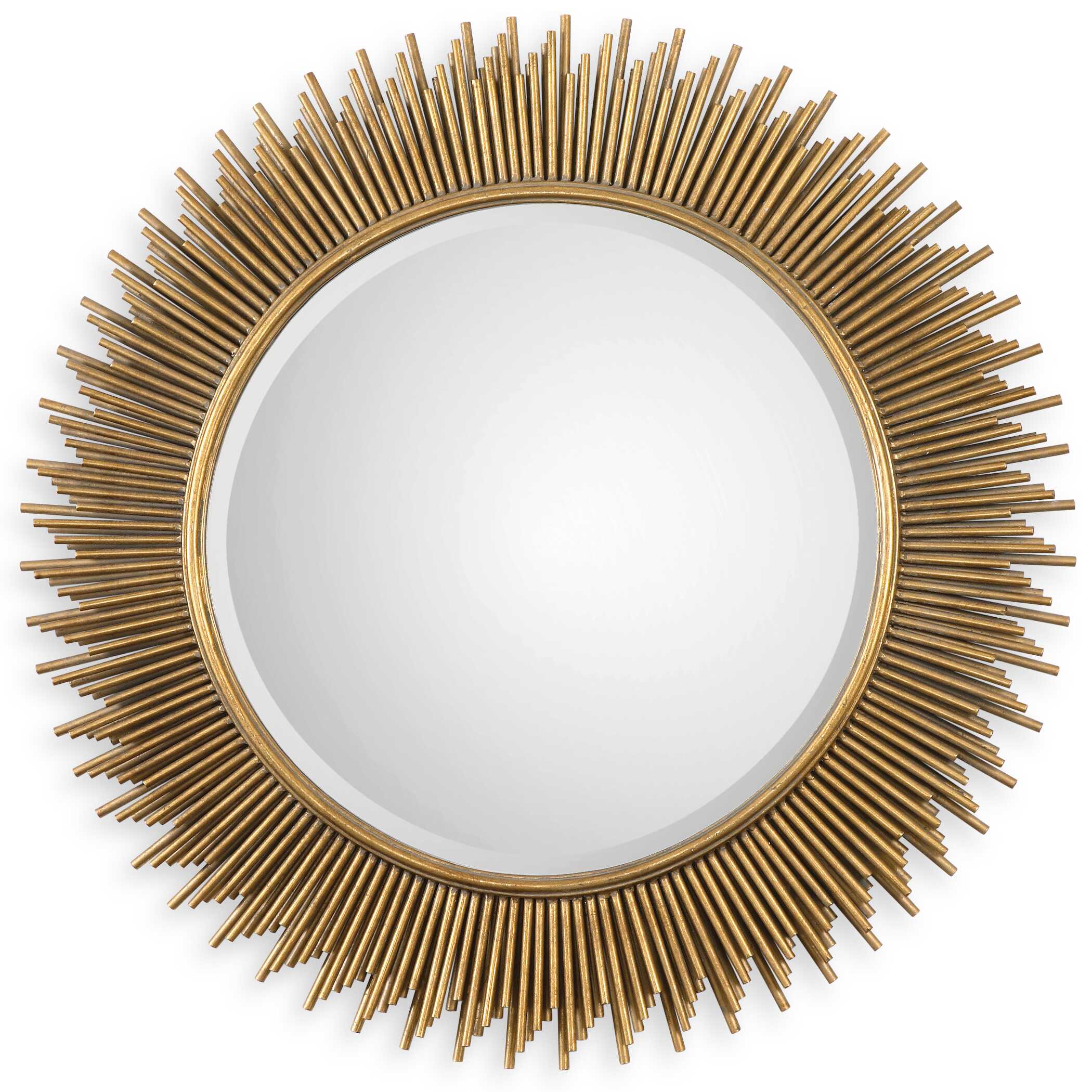 Marlo Round Gold Mirror