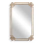 Devoll Antique Gold Mirror