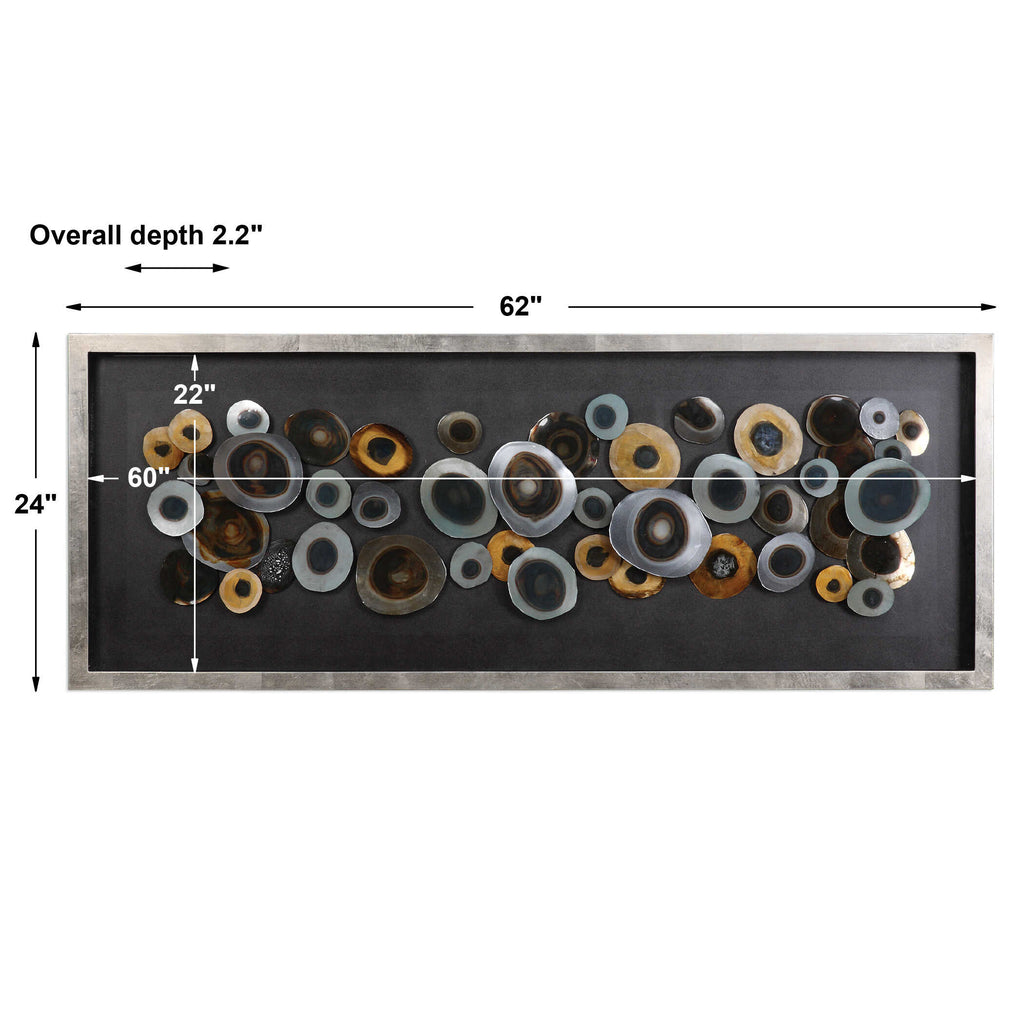 Discs Silver Shadow Box