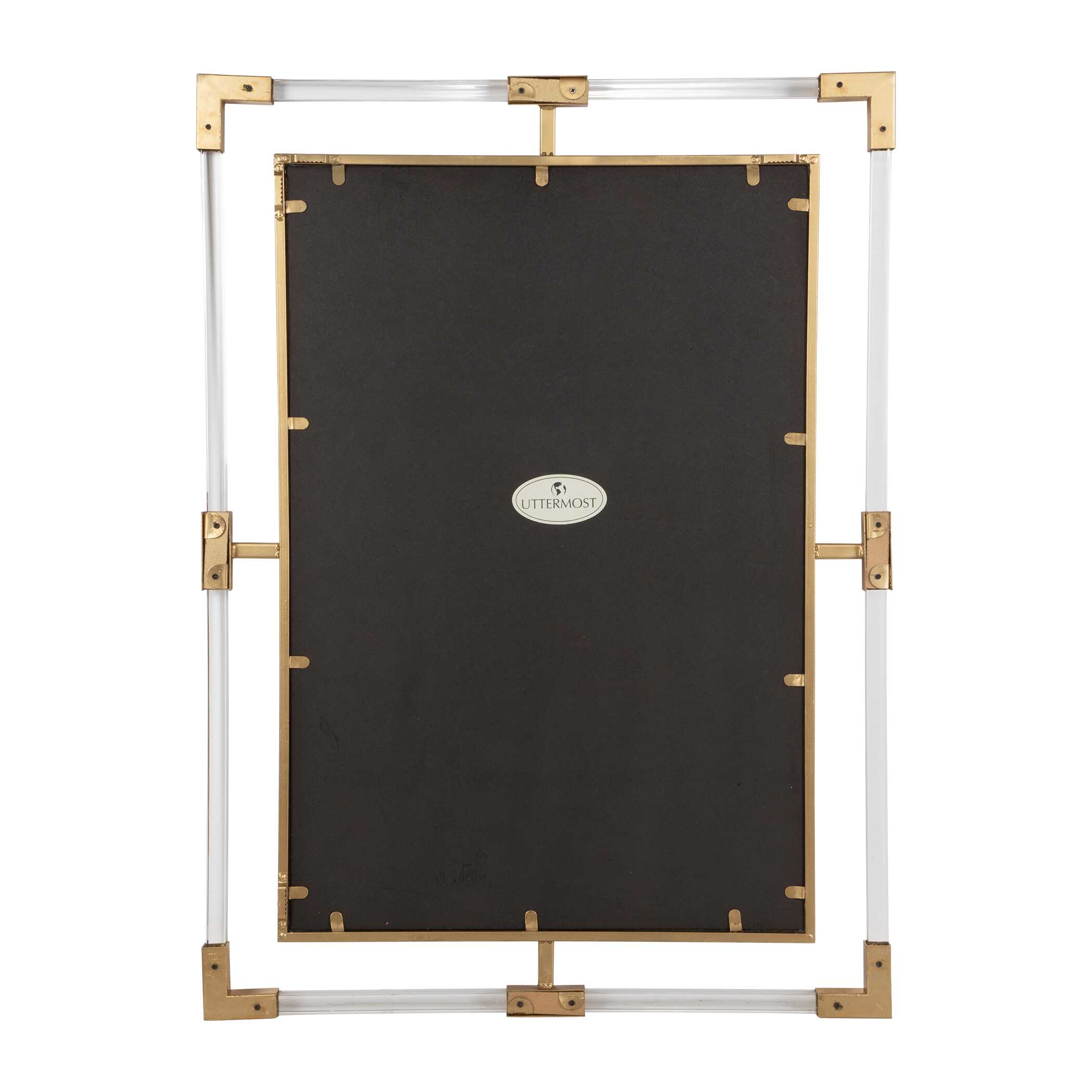 Balkan Modern Gold Wall Mirror