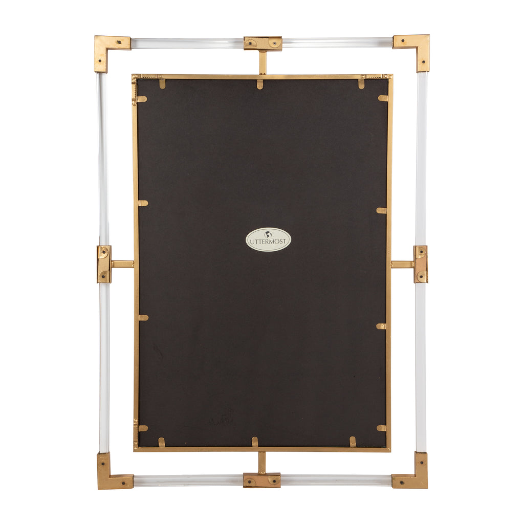 Balkan Modern Gold Wall Mirror