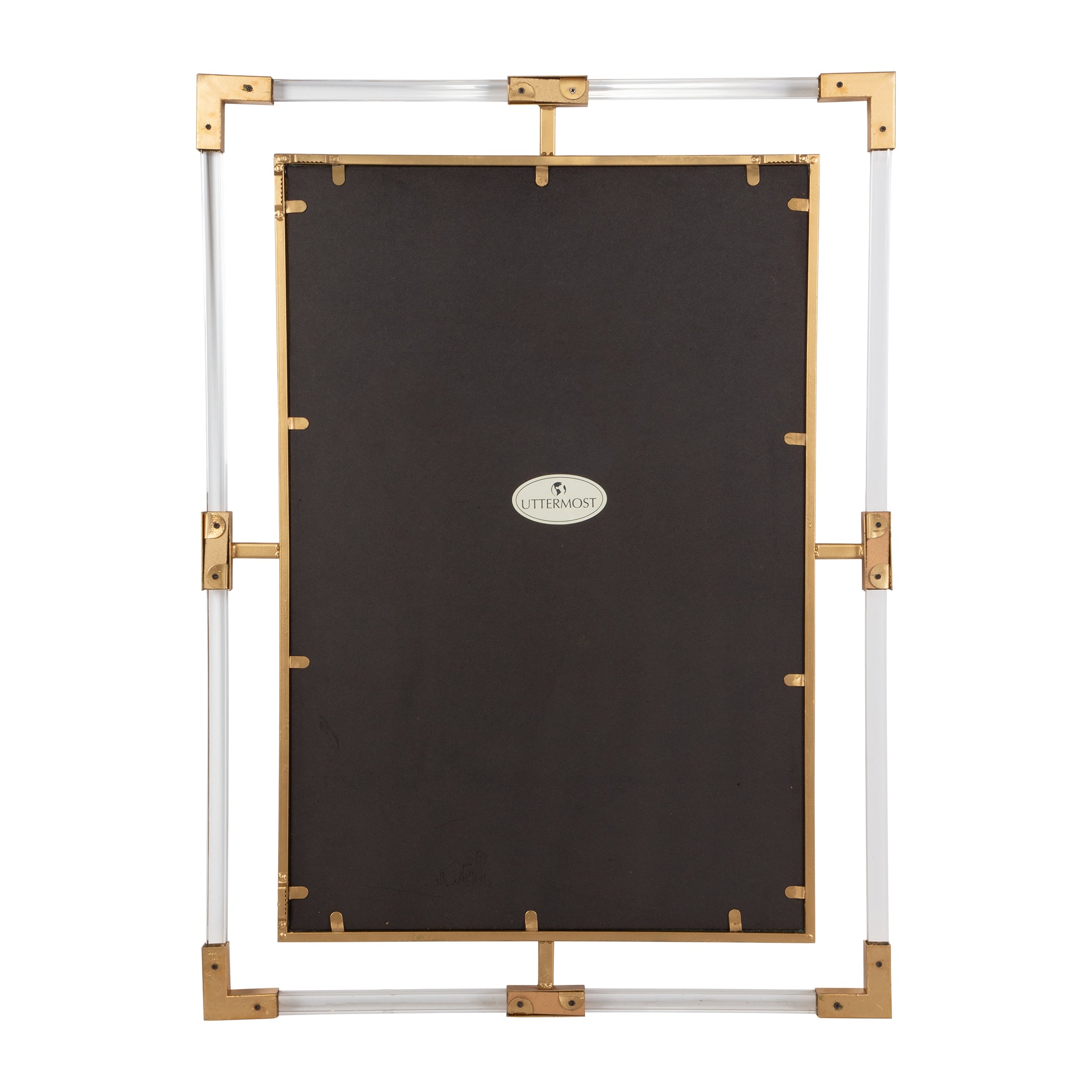 Balkan Modern Gold Wall Mirror