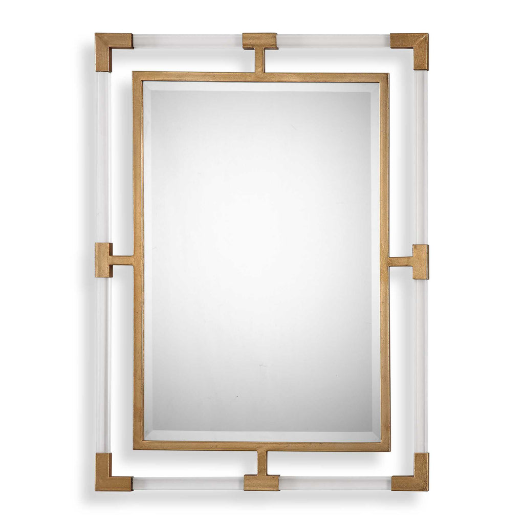 Balkan Modern Gold Wall Mirror