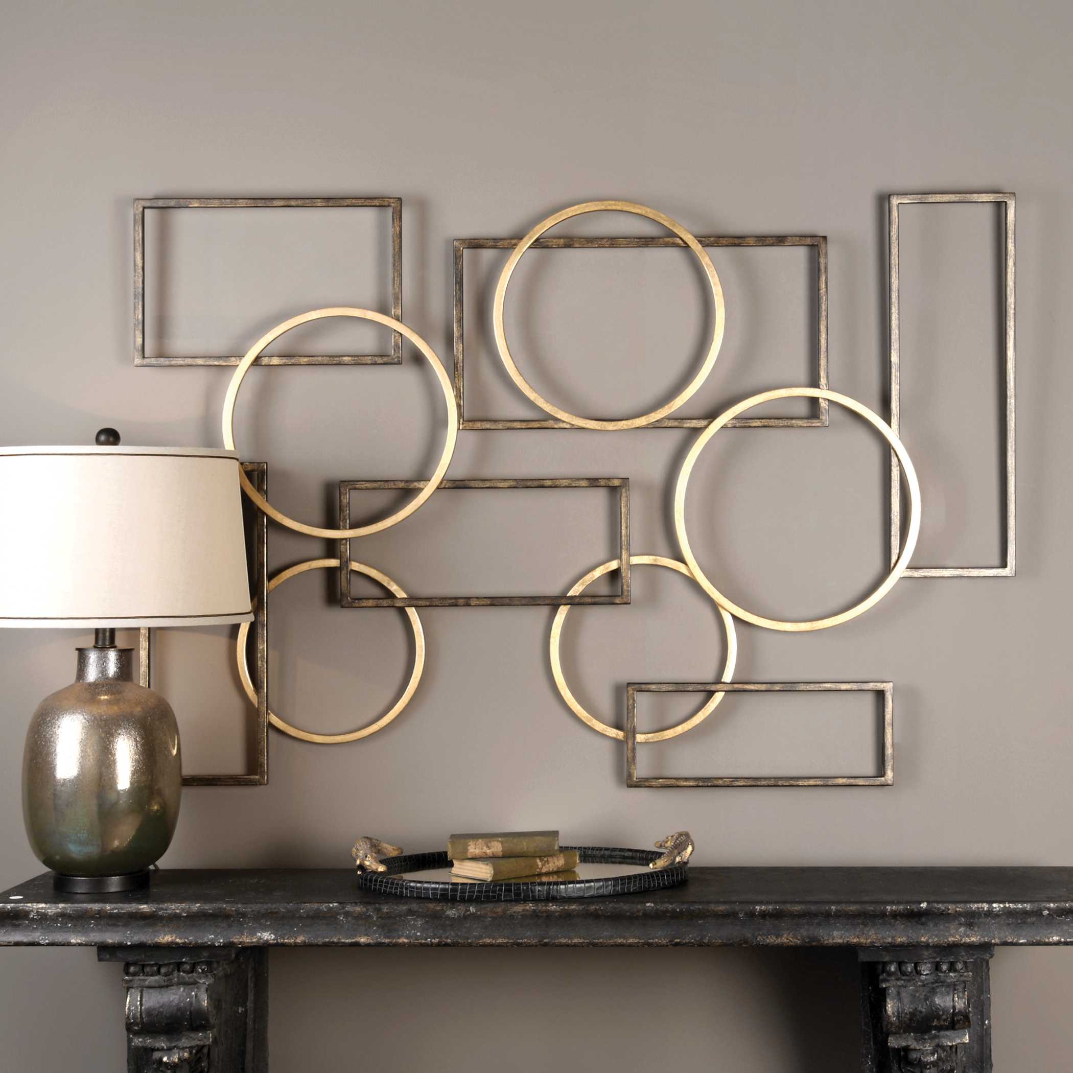 Elias Bronze And Gold Wall Decor