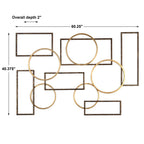 Elias Bronze And Gold Wall Decor