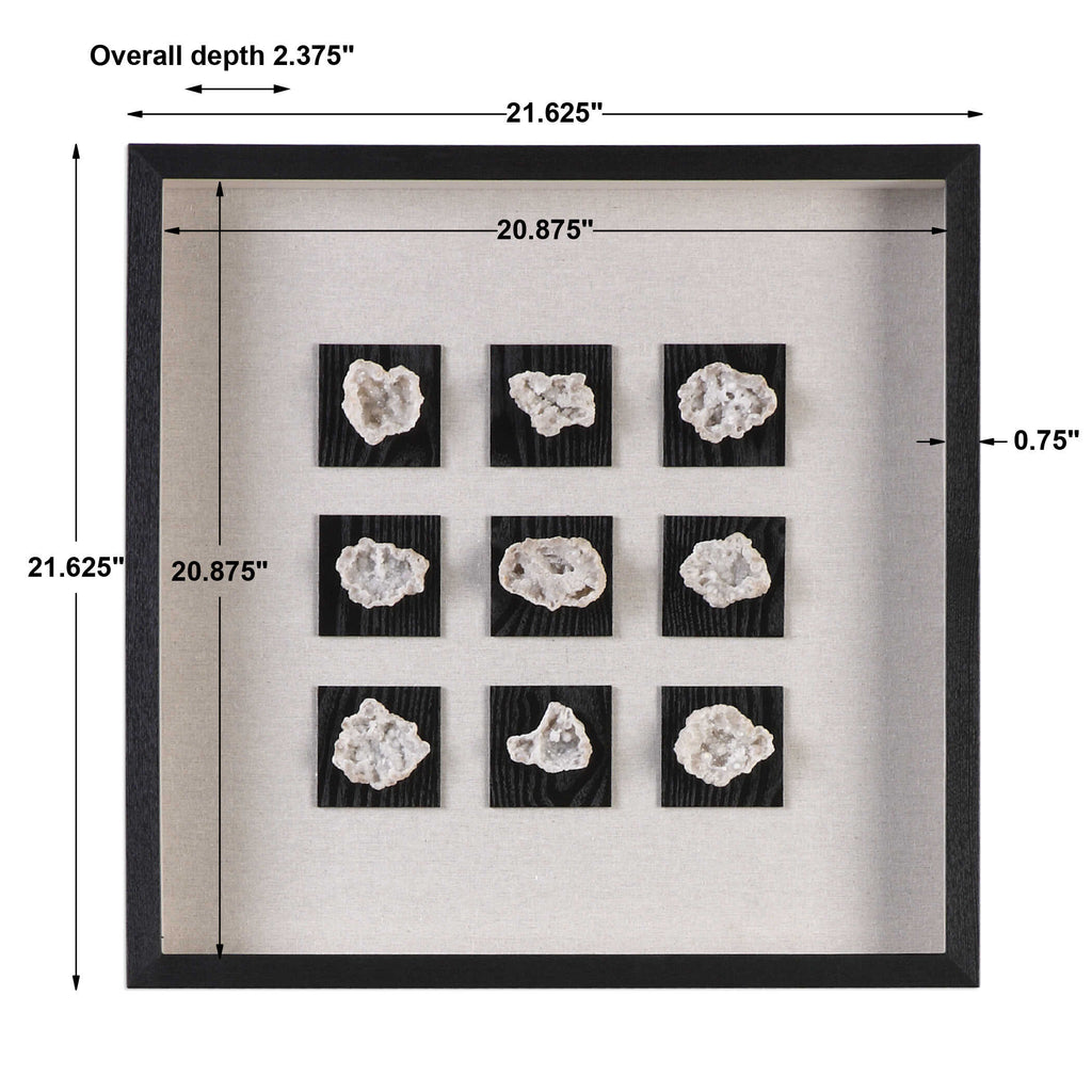 Geode Linen Shadow Box