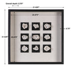 Geode Linen Shadow Box