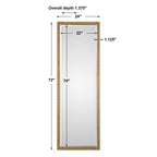 Vilmos Metallic Gold Mirror