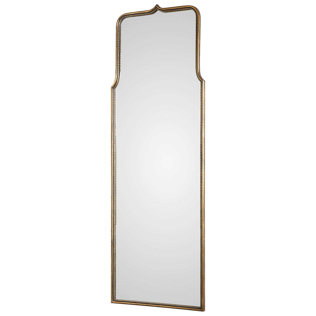 Adelasia Antiqued Gold Mirror