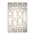 Kennon Forged Gold Rectangles Mirror