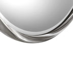 Orion Silver Round Mirror