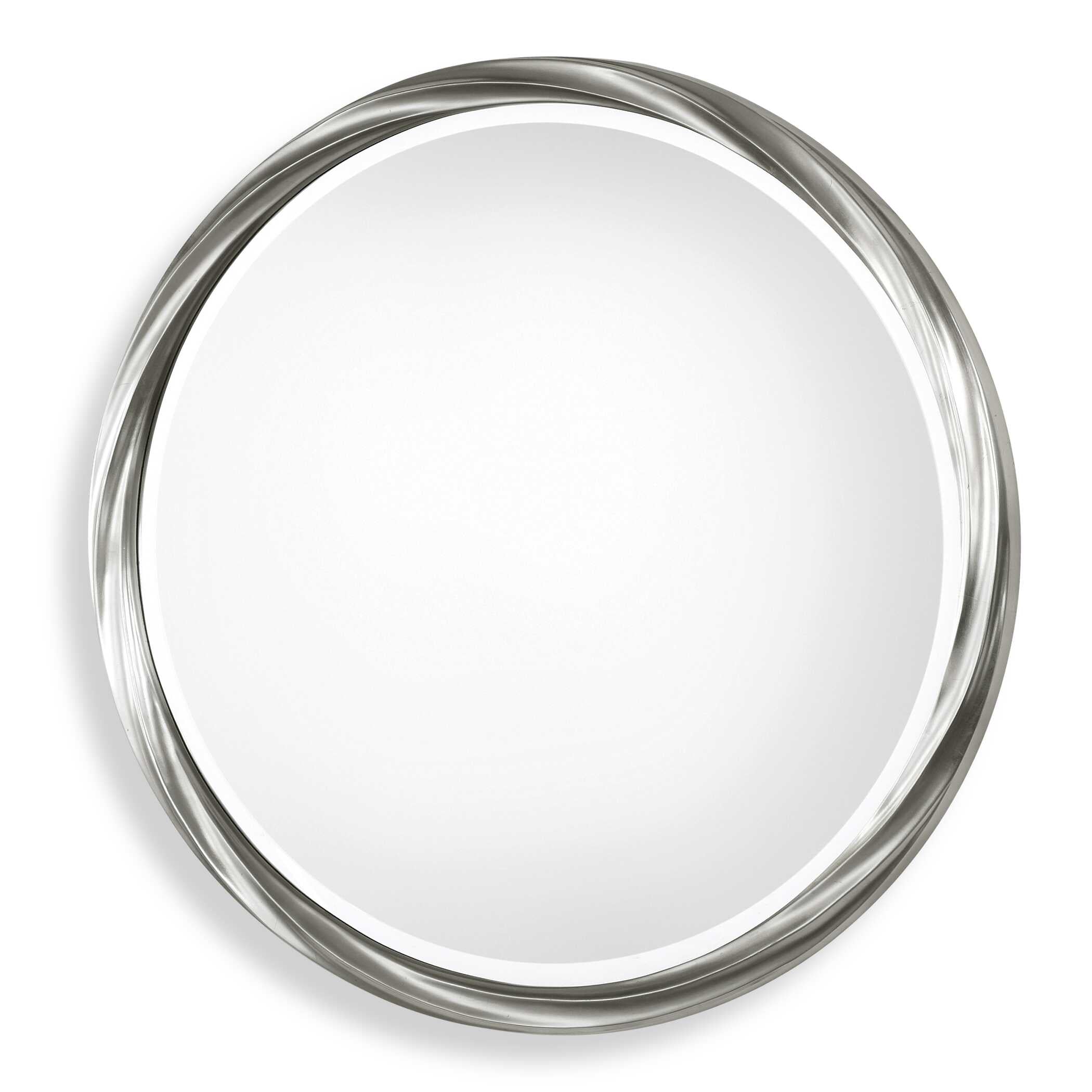 Orion Silver Round Mirror