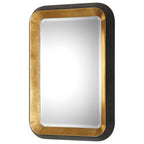 Niva Metallic Gold Wall Mirror