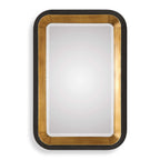 Niva Metallic Gold Wall Mirror