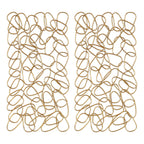 In The Loop Gold Wall Decor Set/2
