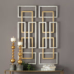 Aerin Geometric Wall Decor Set/2