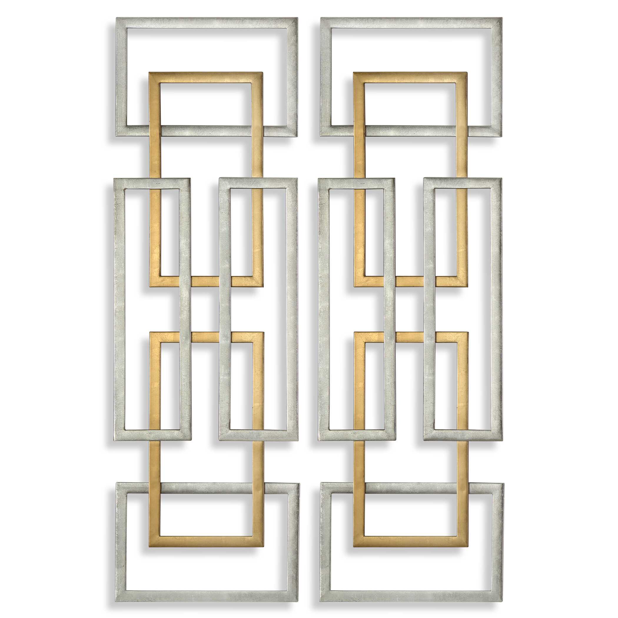 Aerin Geometric Wall Decor Set/2