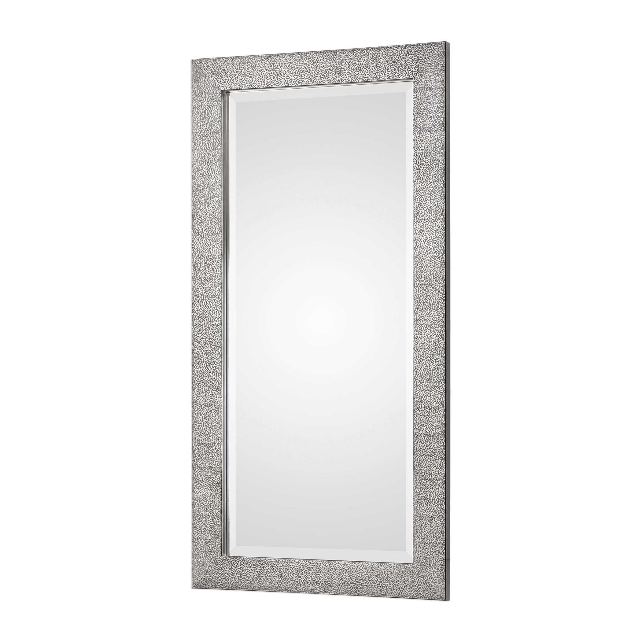 Tulare Metallic Silver Mirror