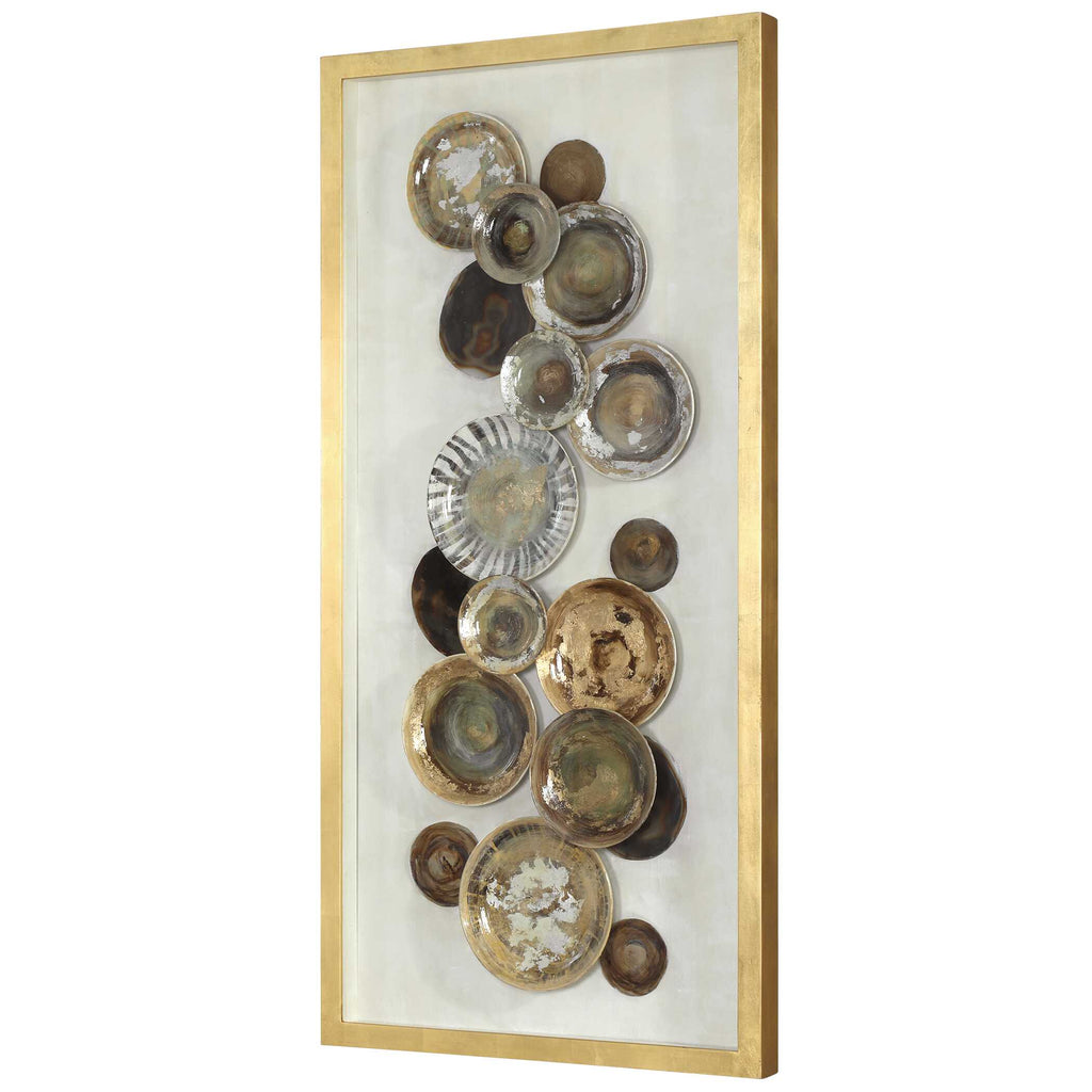 Myla Antique Plate Shadow Box