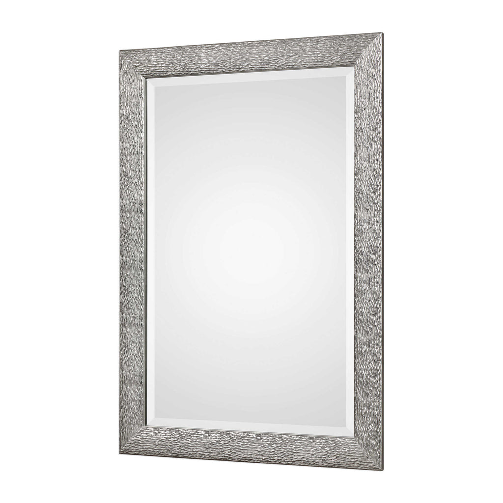 Mossley Metallic Silver Mirror