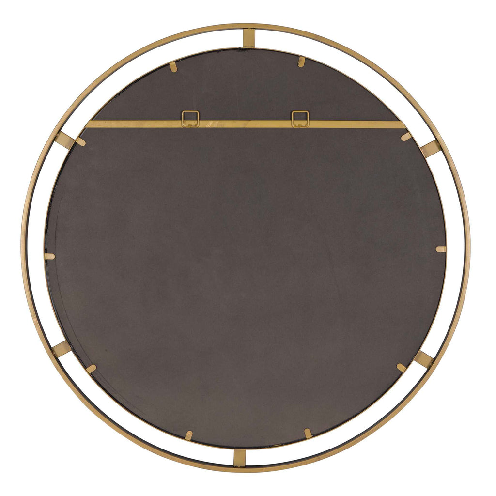 Carrizo Bronze Round Mirror