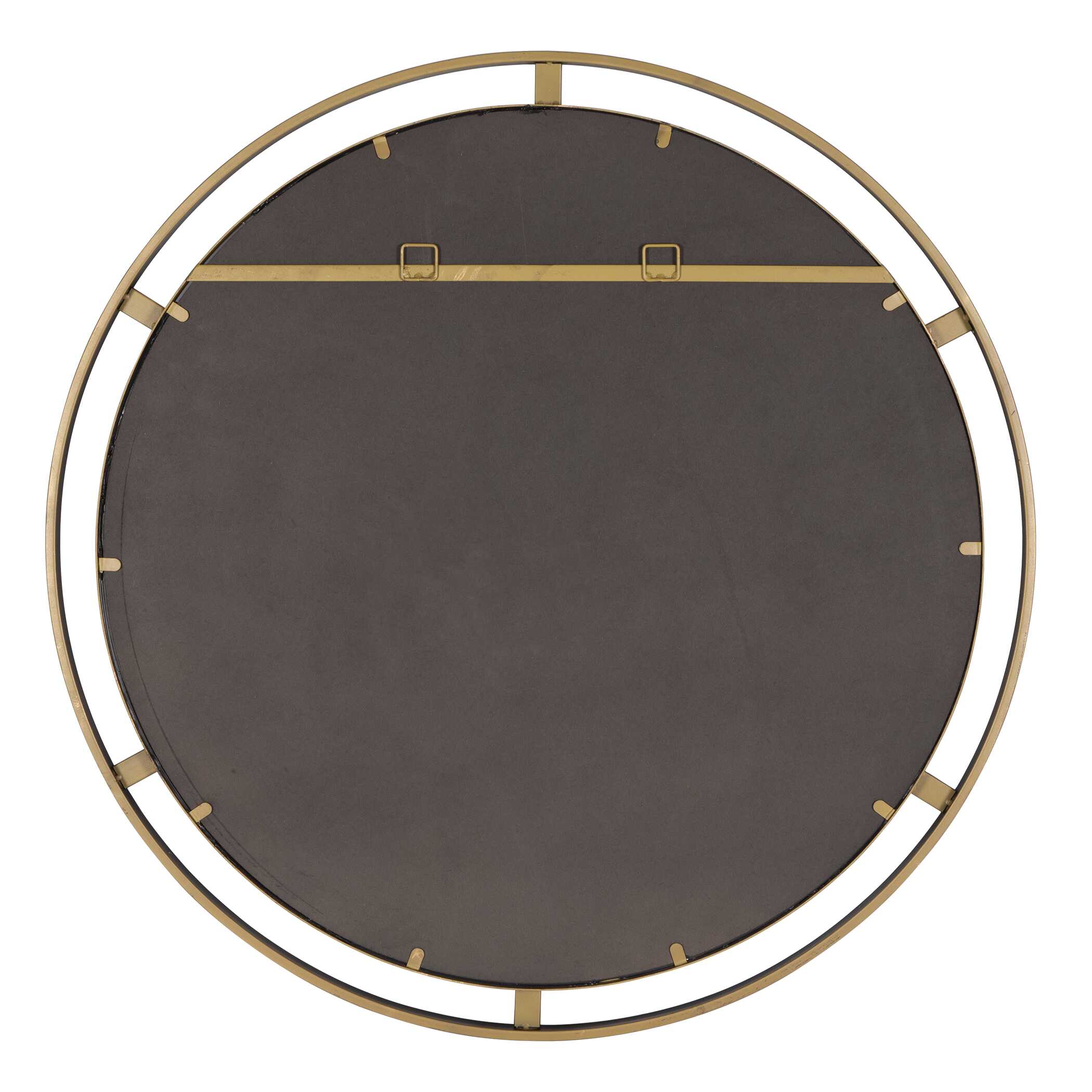 Carrizo Bronze Round Mirror