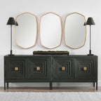 Duronia Antiqued Gold Mirror