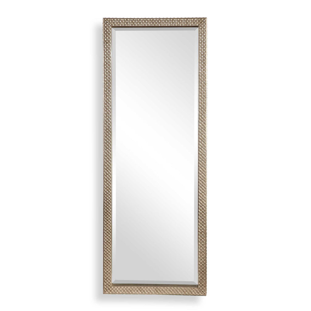Cacelia Metallic Silver Mirror
