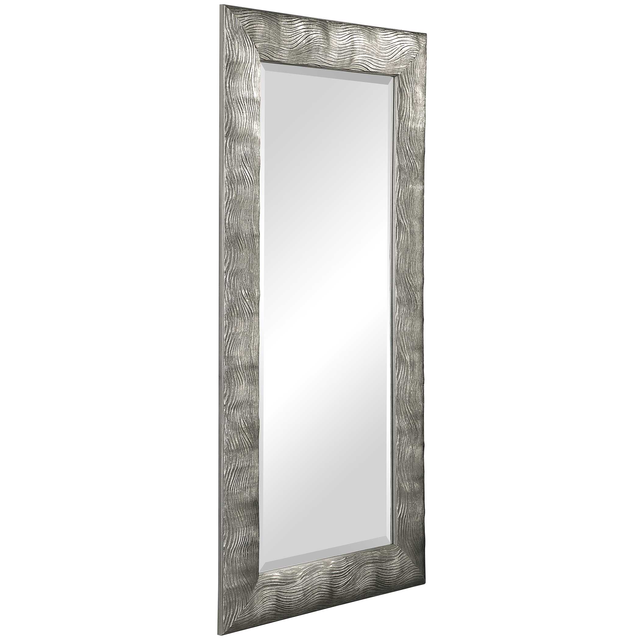 Maeona Metallic Silver Mirror