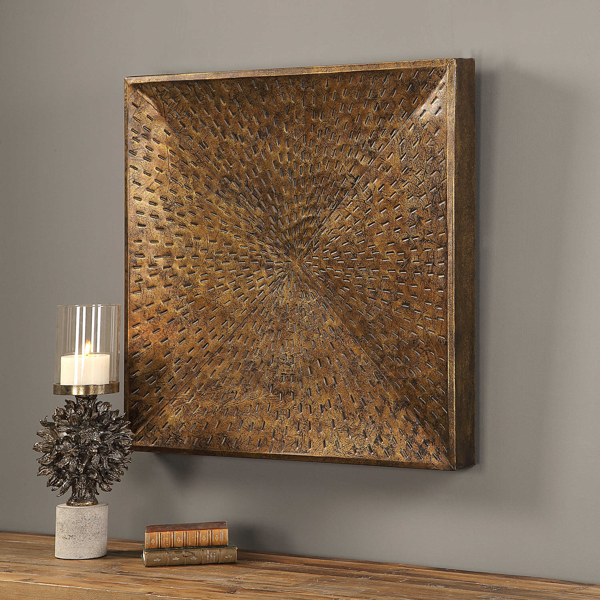 Blaise Antiqued Bronze Wall Decor