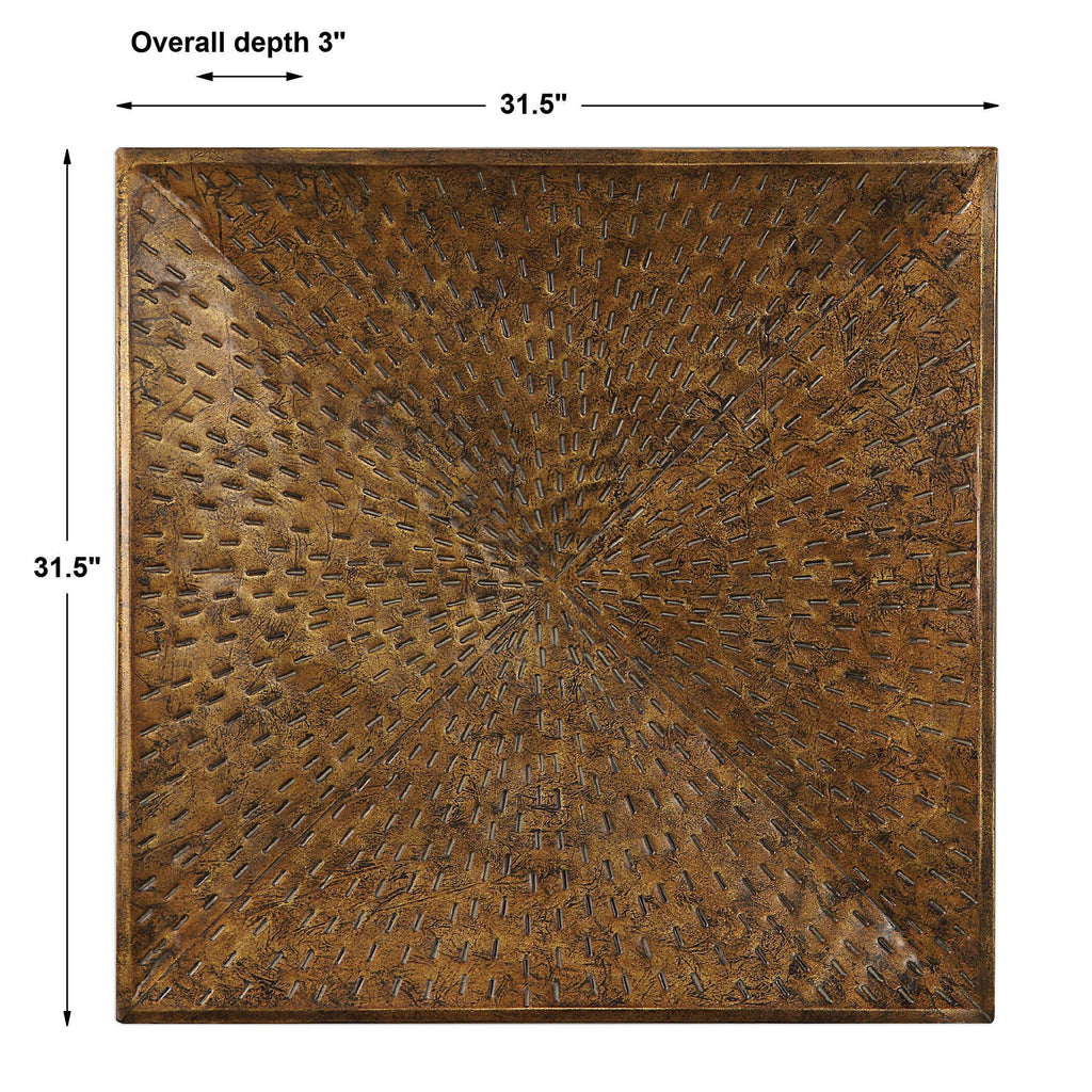Blaise Antiqued Bronze Wall Decor