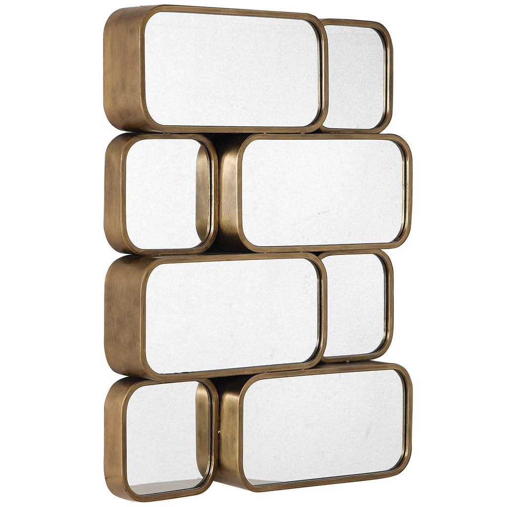 Canute Modern Gold Mirror