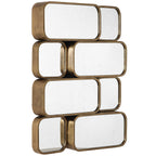 Canute Modern Gold Mirror