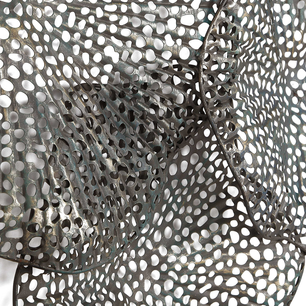 Ripley Metal Leaf Wall Decor