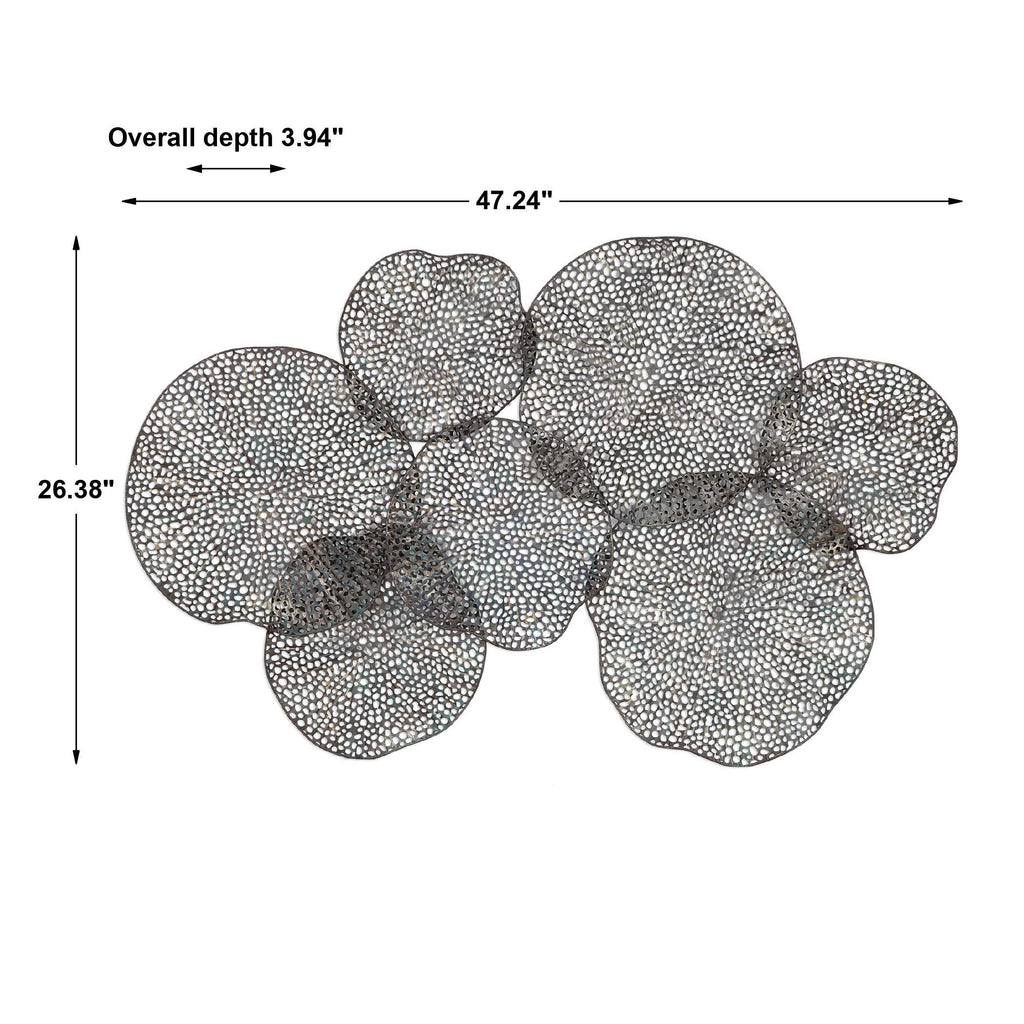 Ripley Metal Leaf Wall Decor