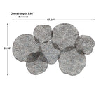 Ripley Metal Leaf Wall Decor